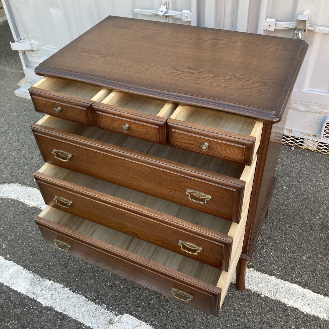 パンパンダ様昭和家具 アンティーク チェスト ジュテーム 昭和63年製造品