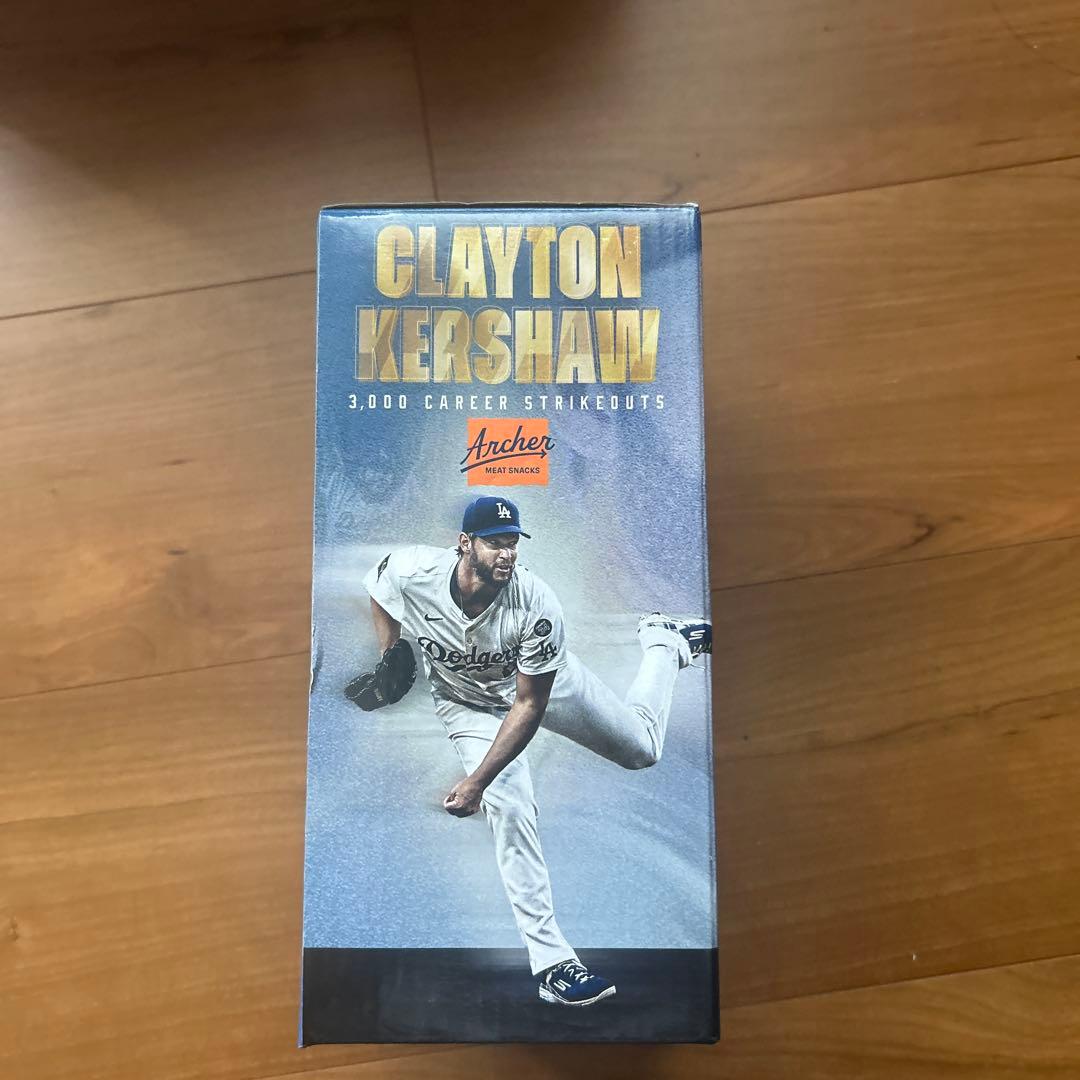 カーショウ　3000奪三振ボブルヘッド