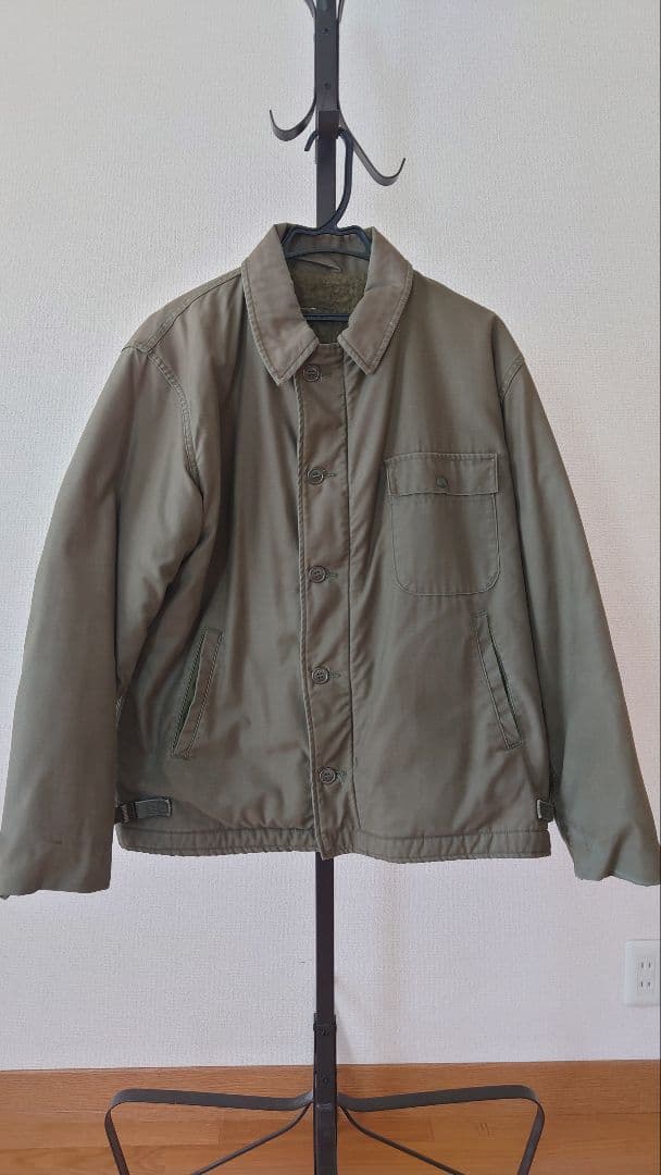 【古着】アメリカ軍a2デッキジャケット