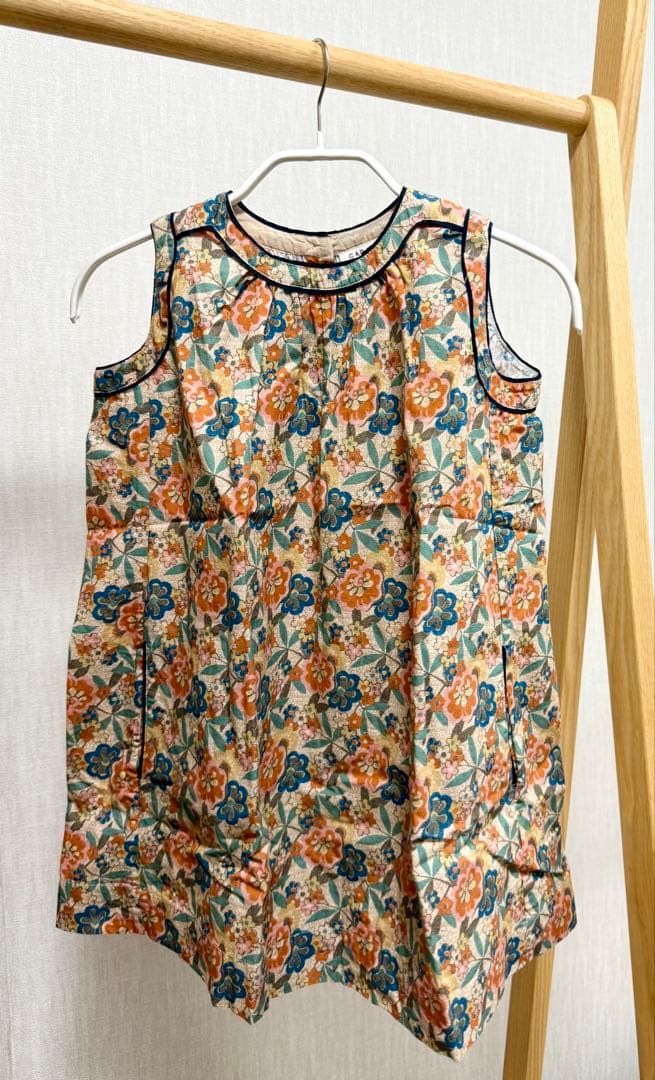 CARAMEL GINGER DRESS ８Y