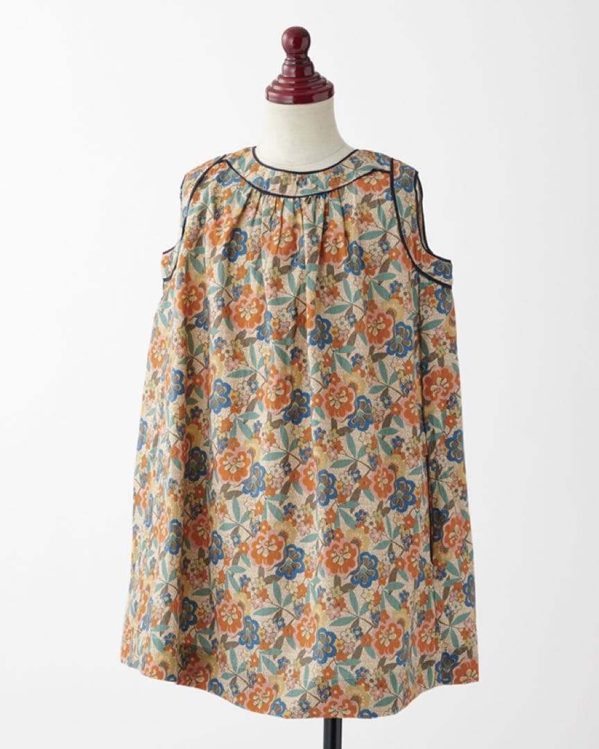 CARAMEL GINGER DRESS ８Y