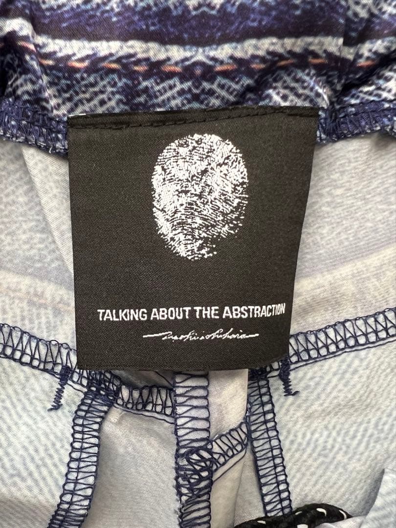 TATA FLASH × DENIM PRINT WIDE PANTS