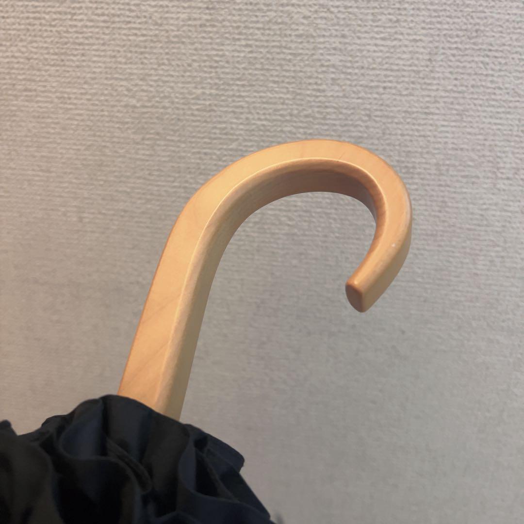 【最終値下げ】サンバリア 100⭐︎長傘Sサイズ フリル(ブラック)