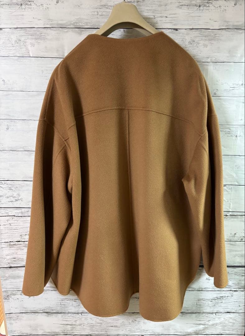 FRAMeWORK ハミルトンリバークルーネックコート