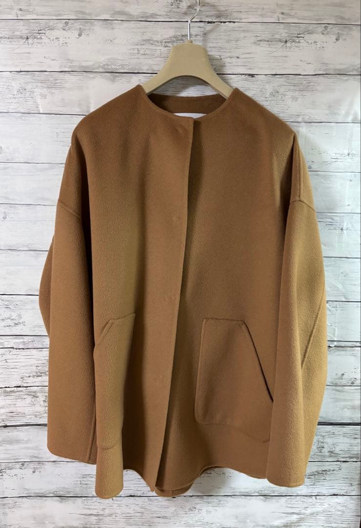 FRAMeWORK ハミルトンリバークルーネックコート