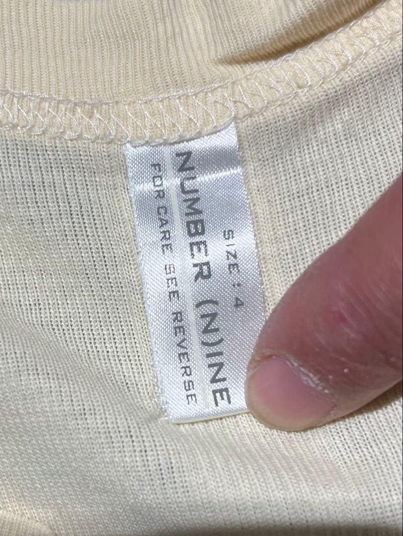 y*a様 ナンバーナイン　NUMBER(N)INE タンクトップ3枚セット