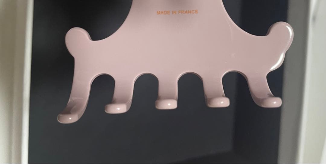 セリーヌ CELINE ラージ ヘアクリップ　ヘアピン　パステルピンク