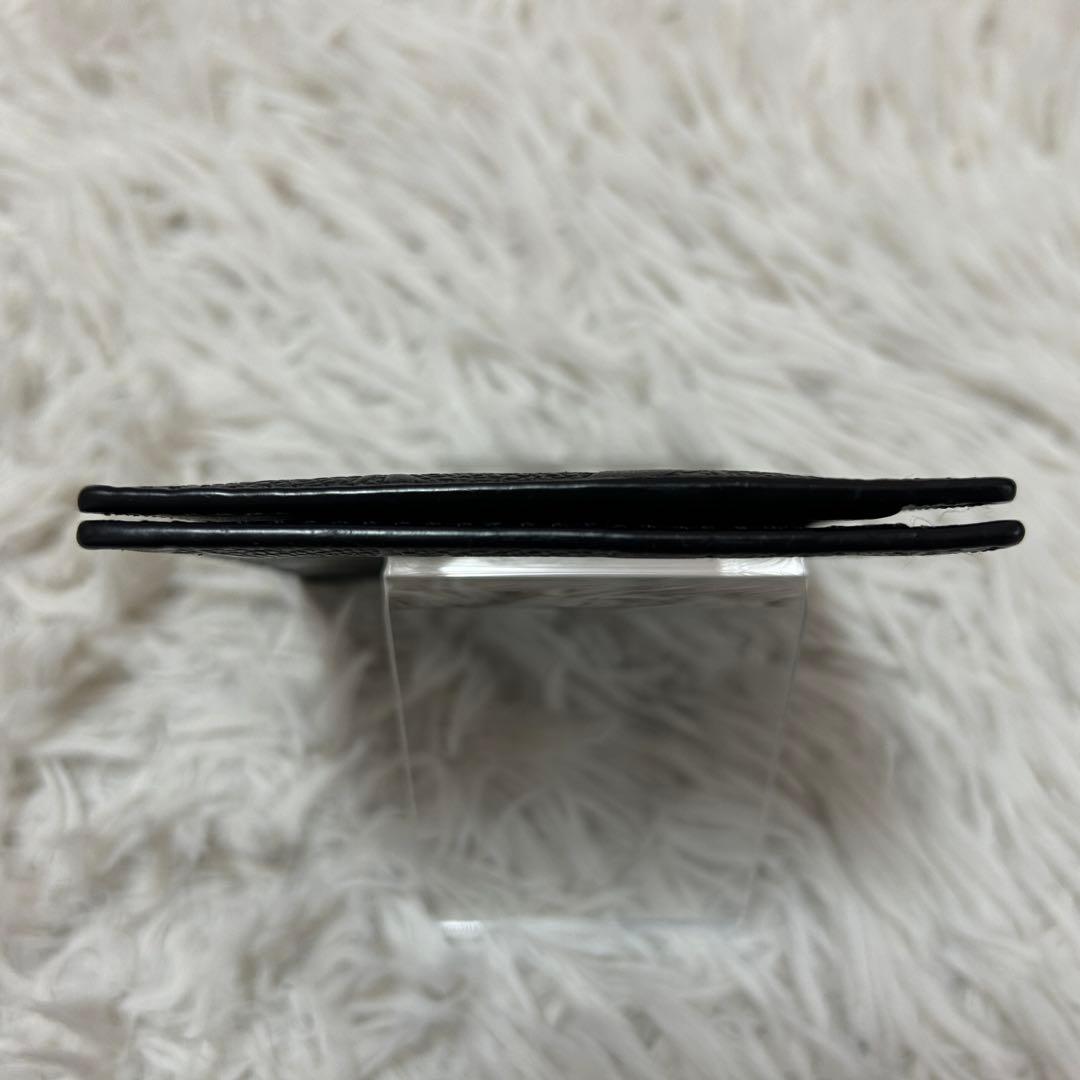 ⭐️極美品⭐️コーチ マネークリップ エンボス シグネチャー 二つ折り カードケース