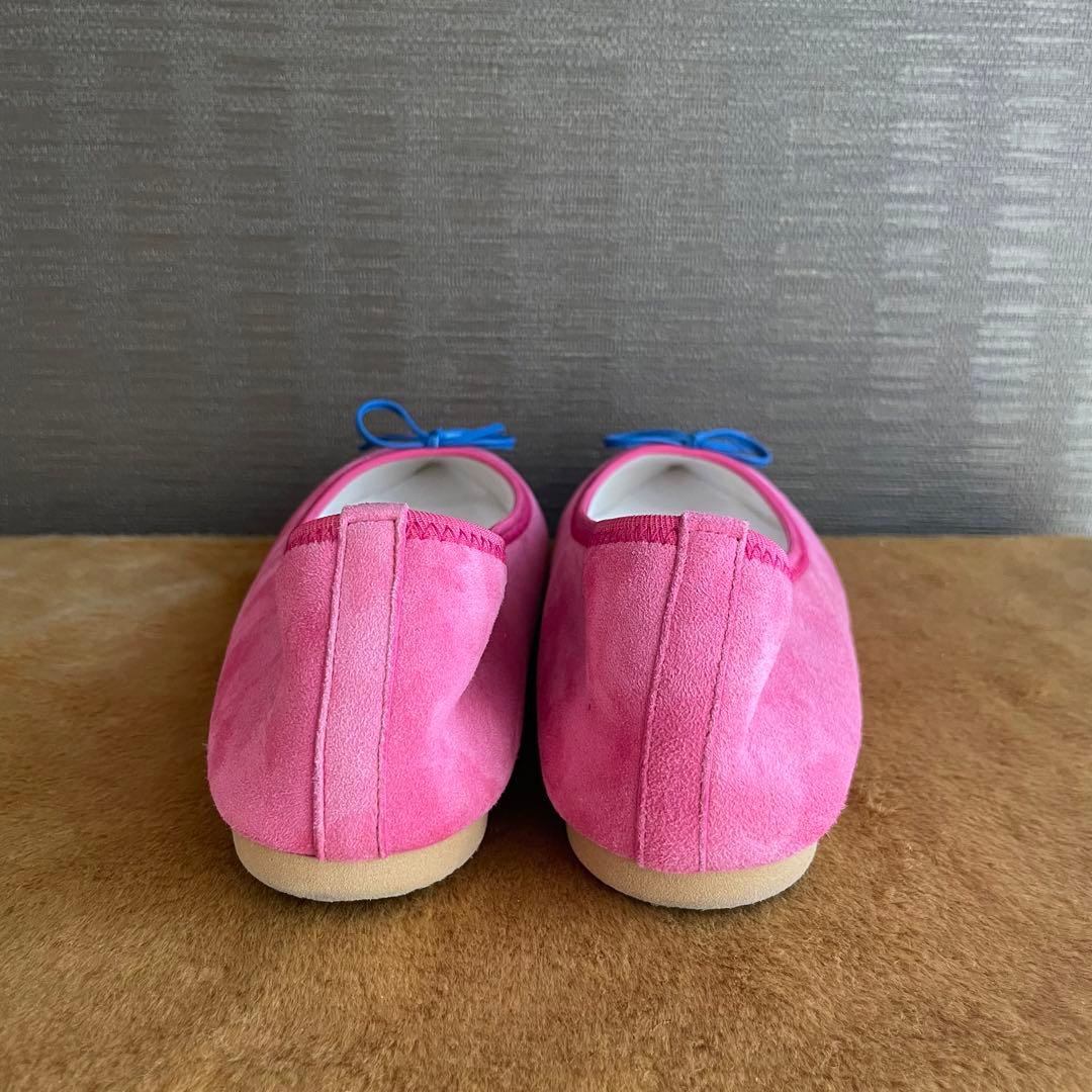【未使用】Kurun TOKYO ポインテッドトゥ バレエシューズ ピンク