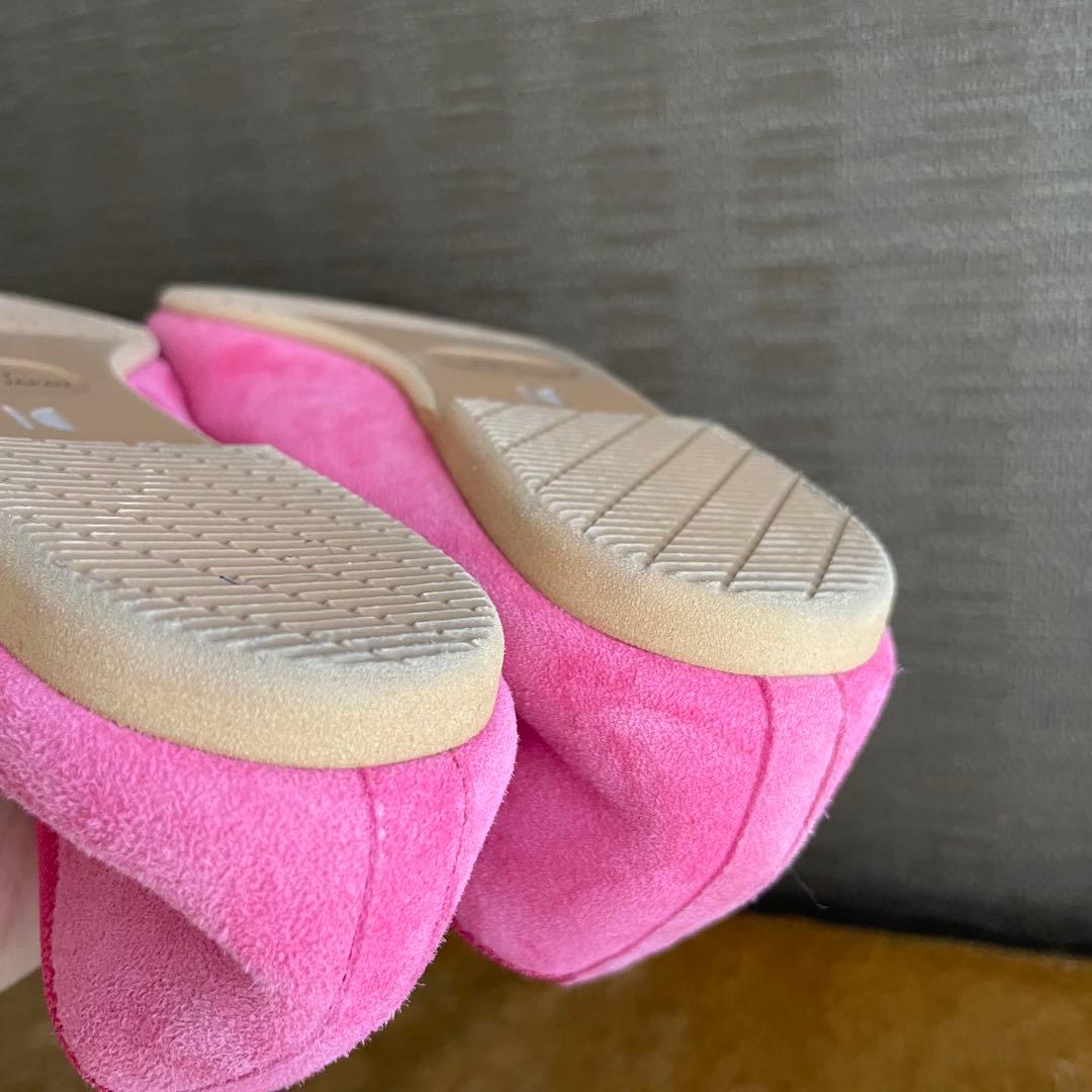 【未使用】Kurun TOKYO ポインテッドトゥ バレエシューズ ピンク