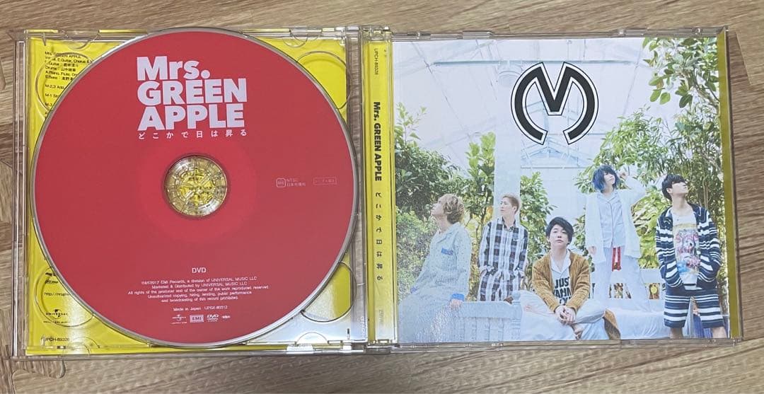 Mrs. GREEN APPLE どこかで日は昇る　初回限定版