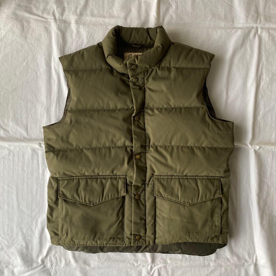 80s カベラス ダウンベスト USA