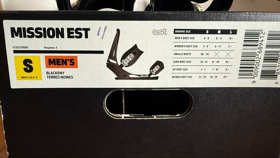 Burton スノーボード ビンディング ブラック