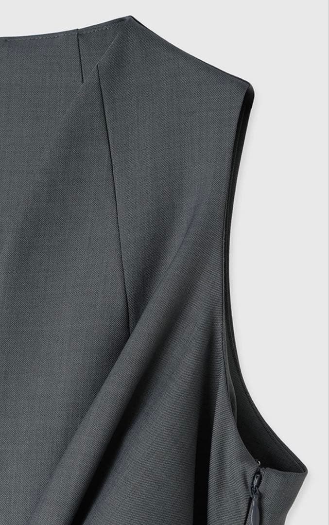 《新品未使用》アニュアンス　ツイストギャザーワンピース