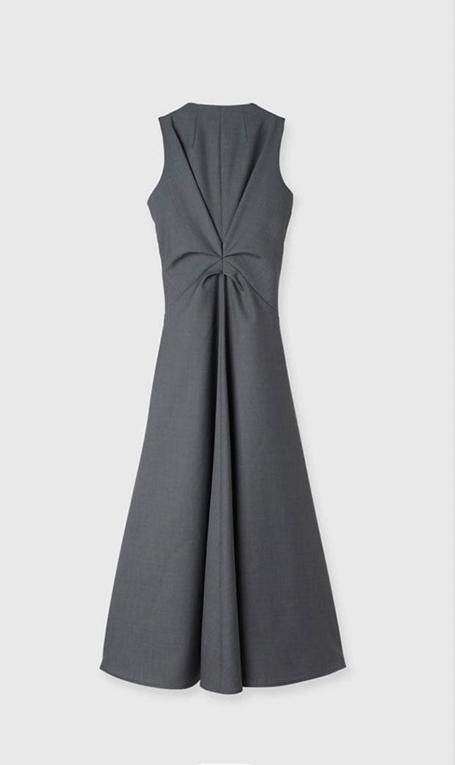 《新品未使用》アニュアンス　ツイストギャザーワンピース