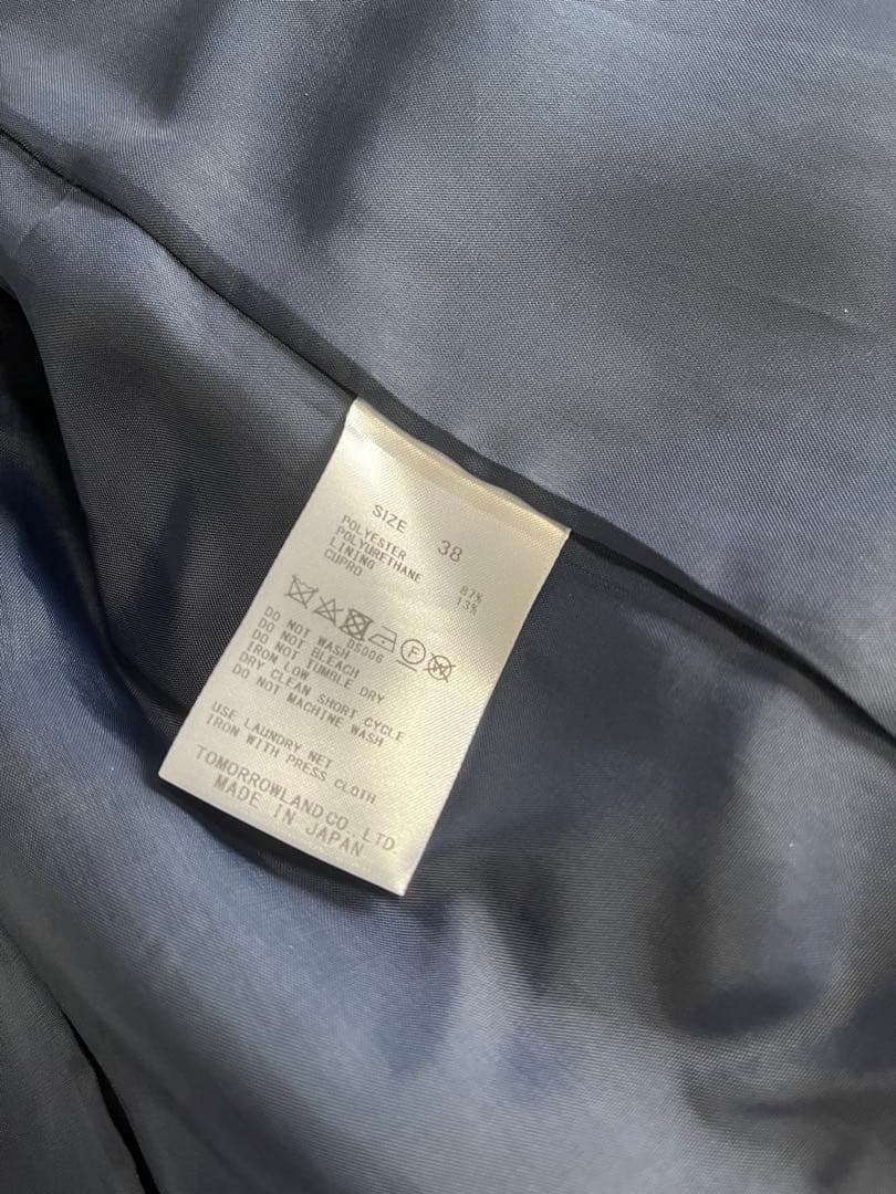 美品　Ballsey ドライダブルクロス ノーカラージャケット　卒入学式　現行品