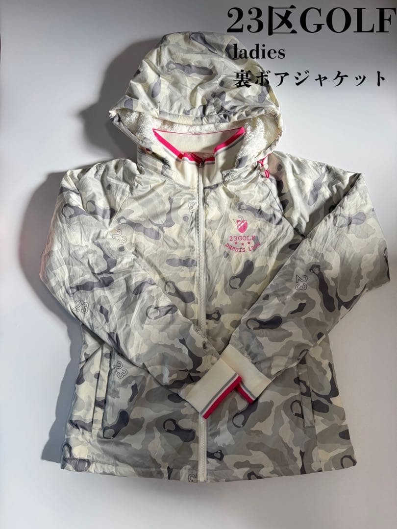 23区GOLF レディース迷彩ジャケット