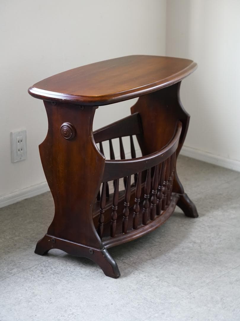 70-80's 柏木工 サイドテーブル/マガジンラック ヴィンテージ