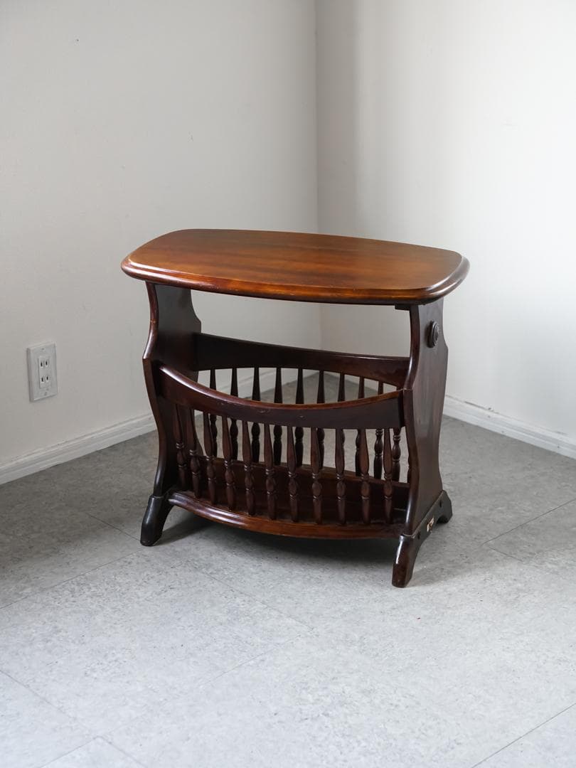 70-80's 柏木工 サイドテーブル/マガジンラック ヴィンテージ