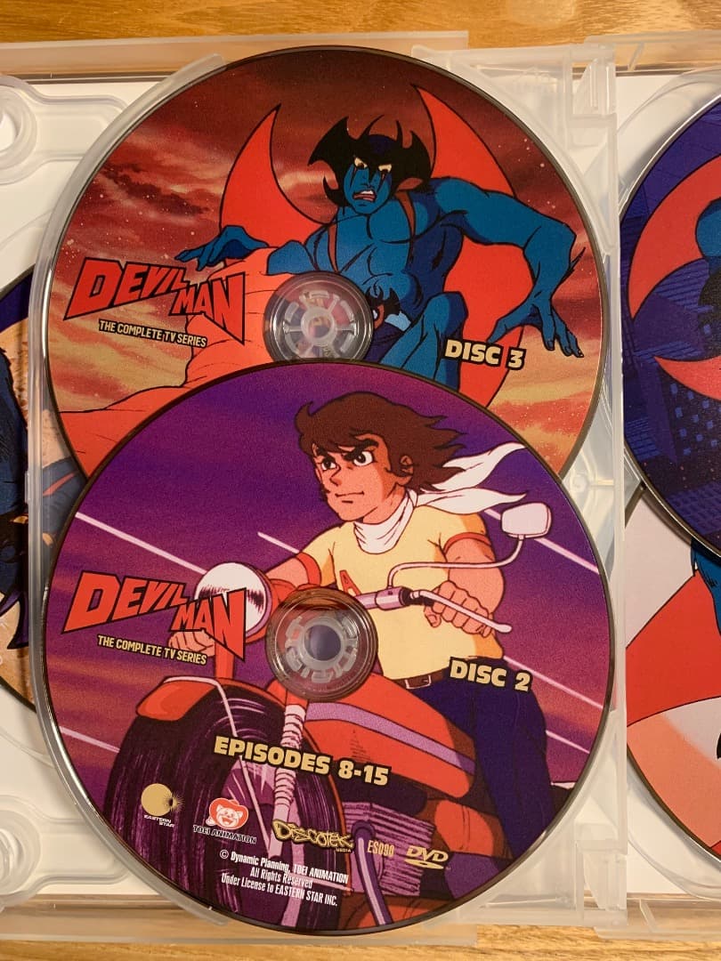 デビルマン コンプリート TVシリーズ 北米版 永井豪 インポート品