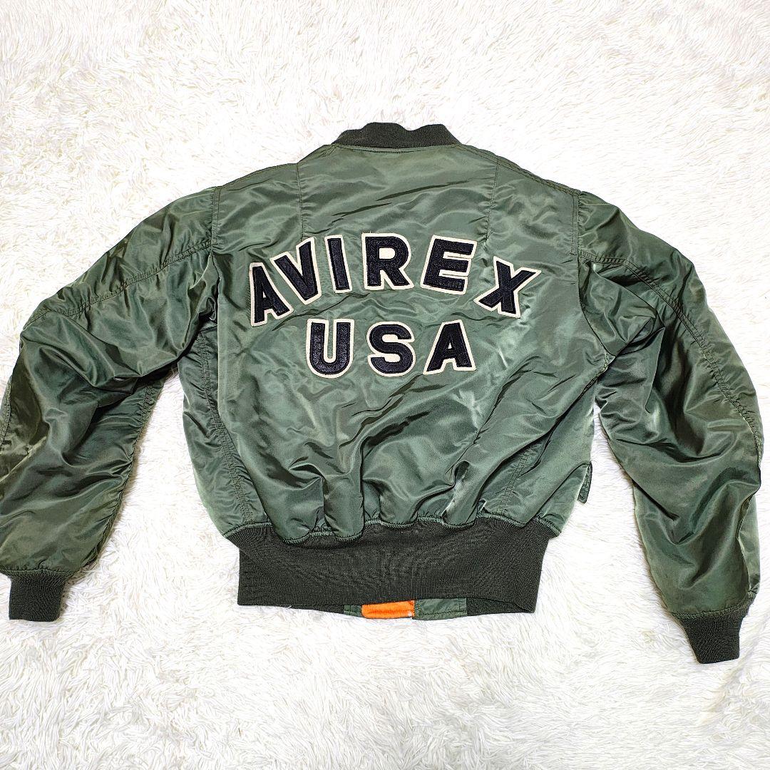 AVIREX MA-1 フライトジャケット MADE IN USA リバーシブル