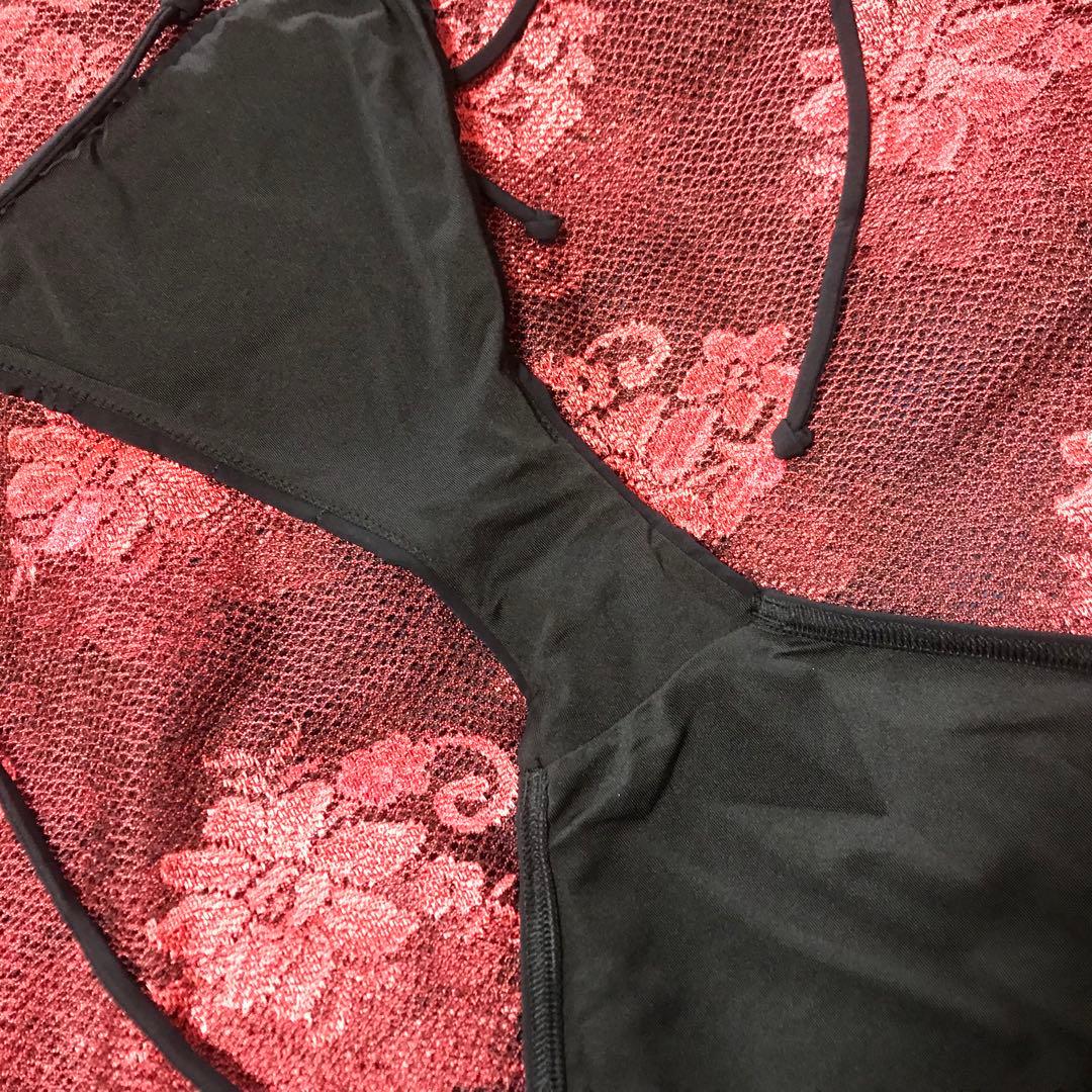 #0347VictoriasSecret新品未使用トライアングルタイサイドビキニ