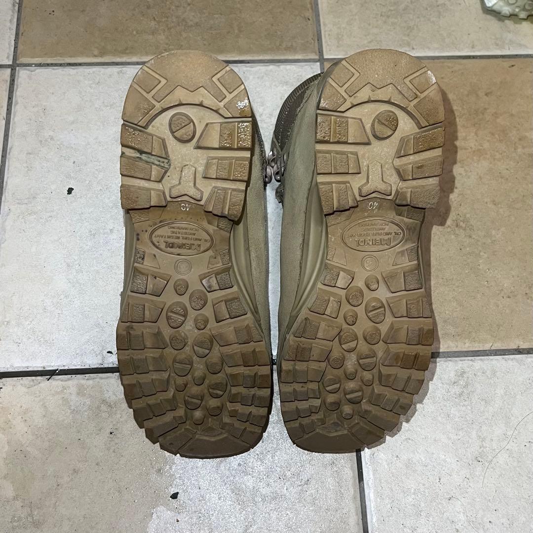 笑福亭笑K　MEINDL ミリタリーブーツ　フランス陸軍