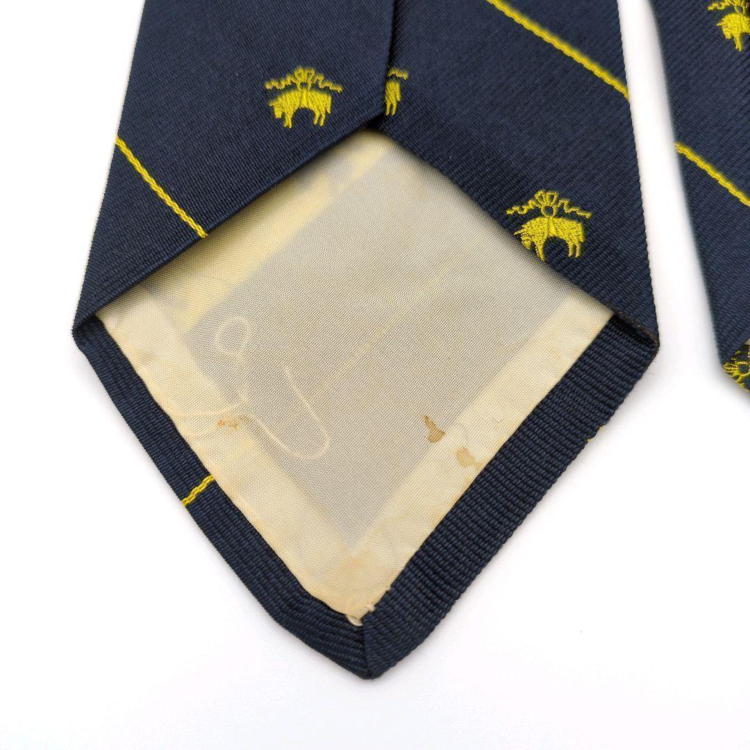 ブルックスブラザーズ ネクタイ ネイビー ゴールデンフリース ストライプ 高級