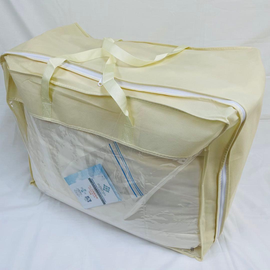 羽毛布団 セミダブル 抗菌防臭羽毛 きなり 170×210cm 日本製　特別価格