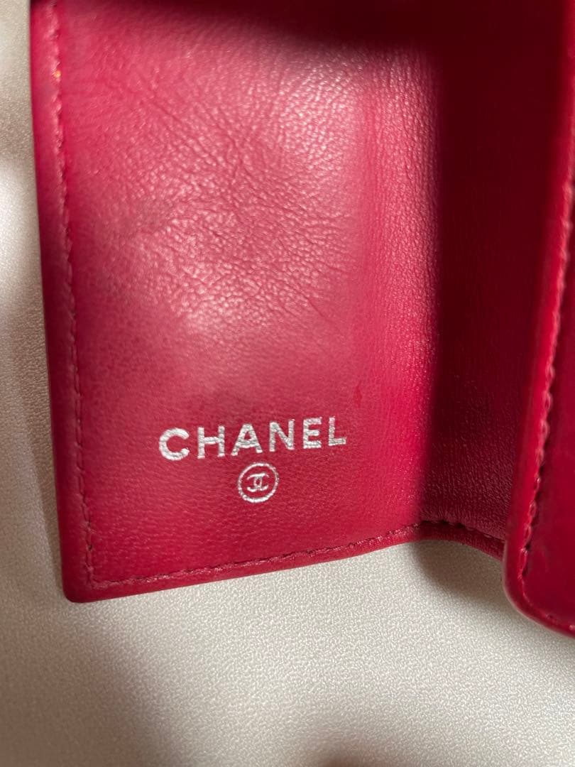 CHANEL キーケース　カメリア　財布