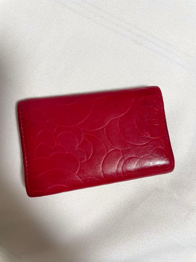 CHANEL キーケース　カメリア　財布