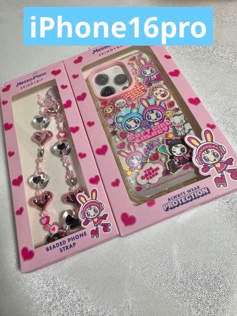 SKINNYDIP メゾピアノ　iPhone16proケース