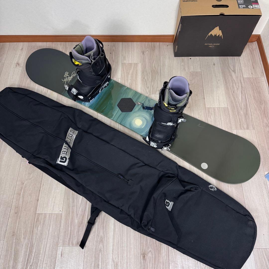 専用Burton スノーボード 155cm ブーツ 27cm セット