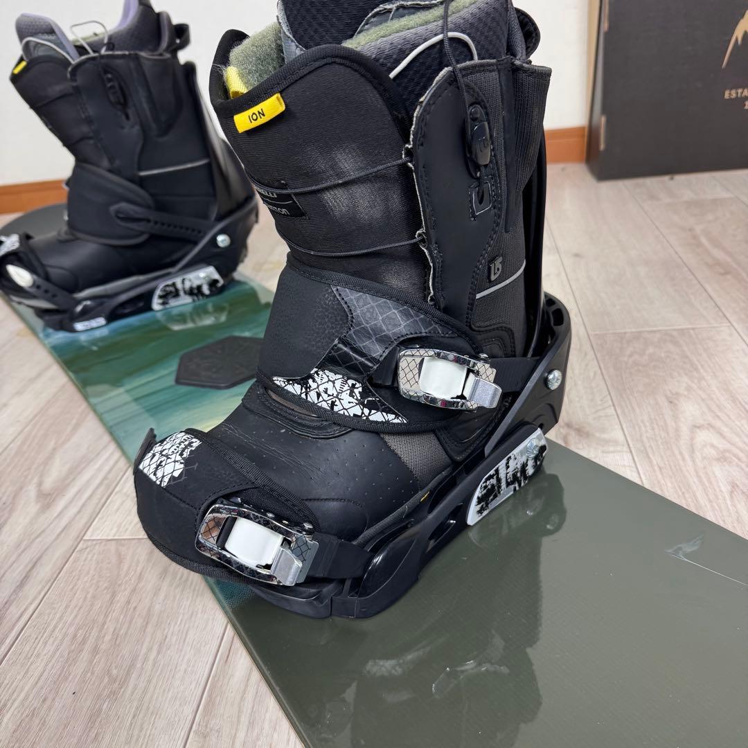 専用Burton スノーボード 155cm ブーツ 27cm セット