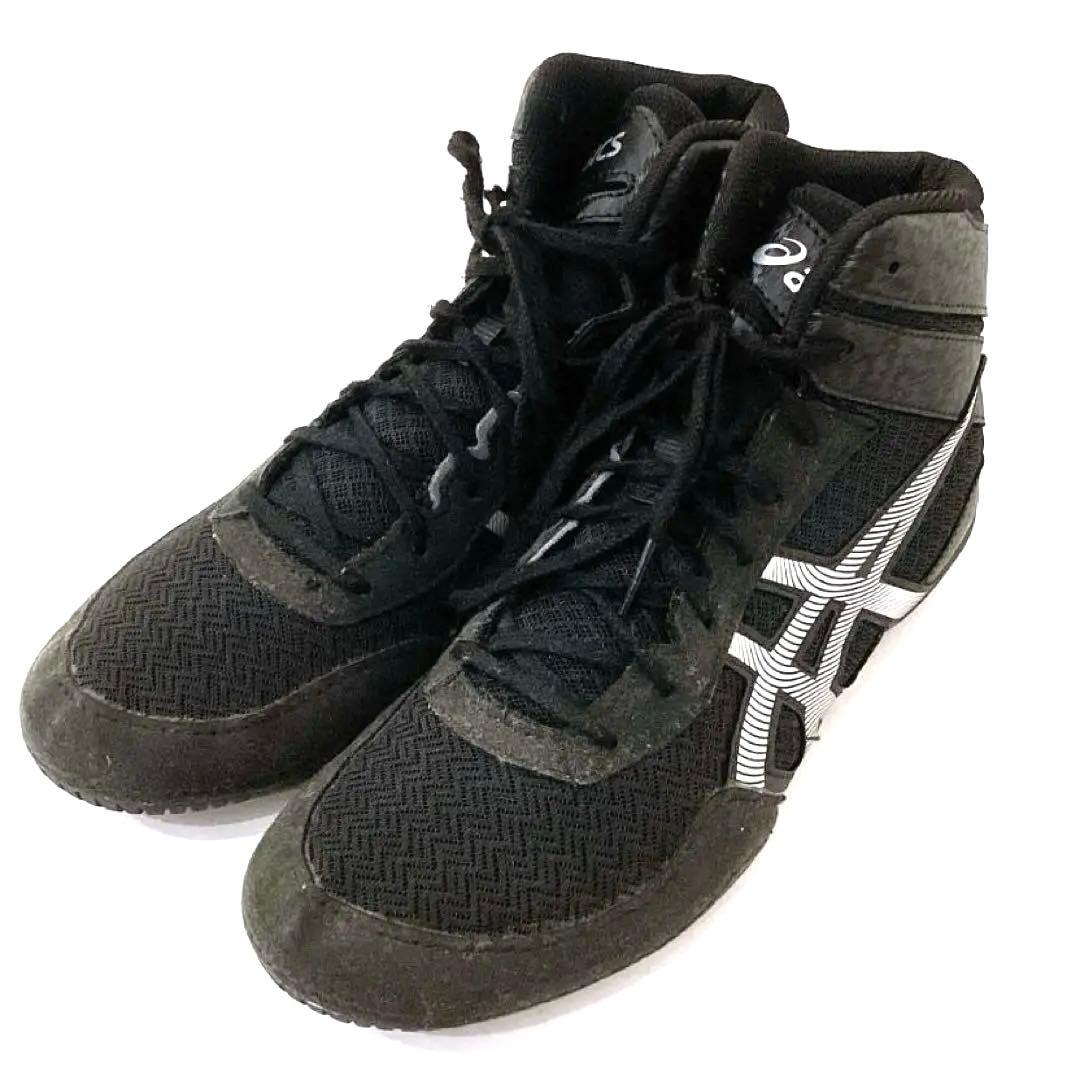 未使用✨ アシックス MATCONTROL 3 レスリングシューズ 黒　26cm