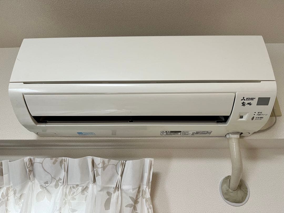 Mitsubishi MSZ-GE25-W エアコン本体 2015年製&室外機