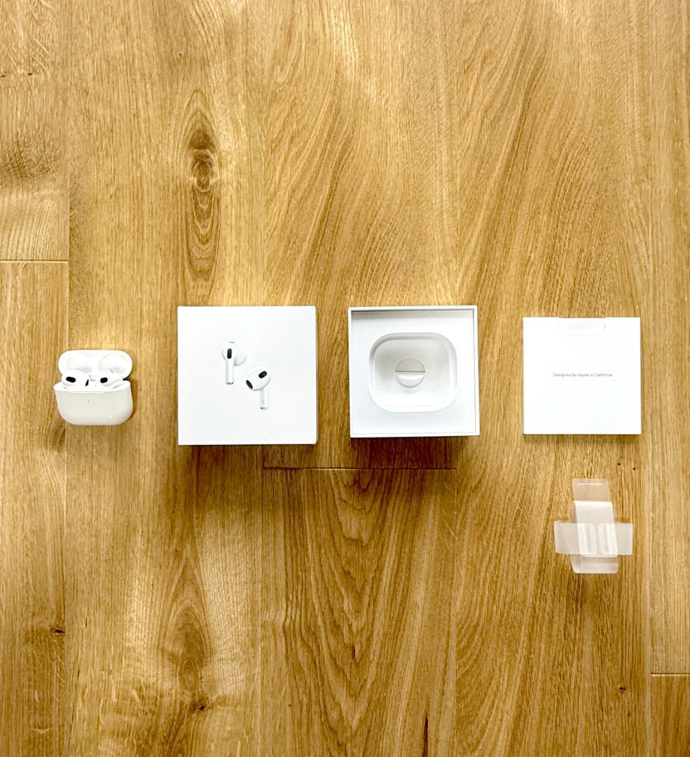 【箱有り】airpods(第3世代) 3rd generation 充電ケース付