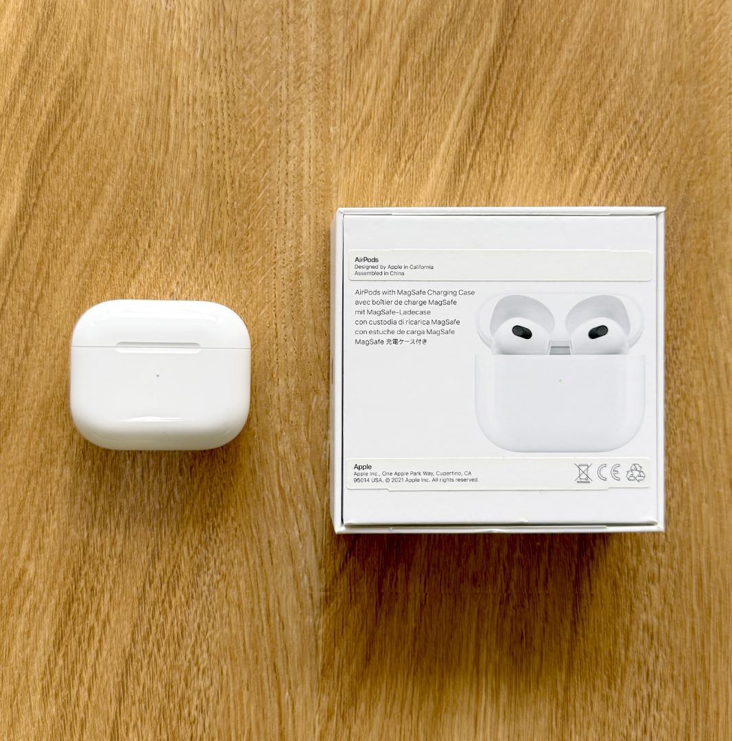【箱有り】airpods(第3世代) 3rd generation 充電ケース付