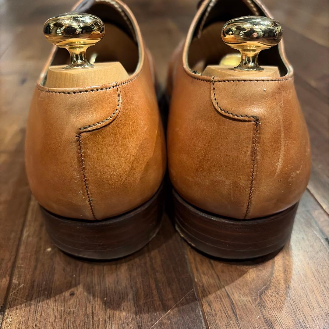 CROCKETT&JONES ARDENブラウンレザー ドレスシューズ※送料込