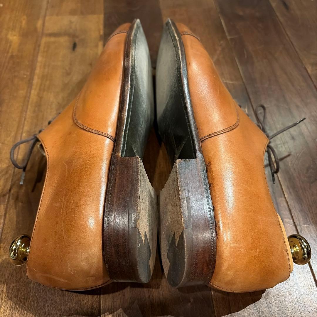 CROCKETT&JONES ARDENブラウンレザー ドレスシューズ※送料込