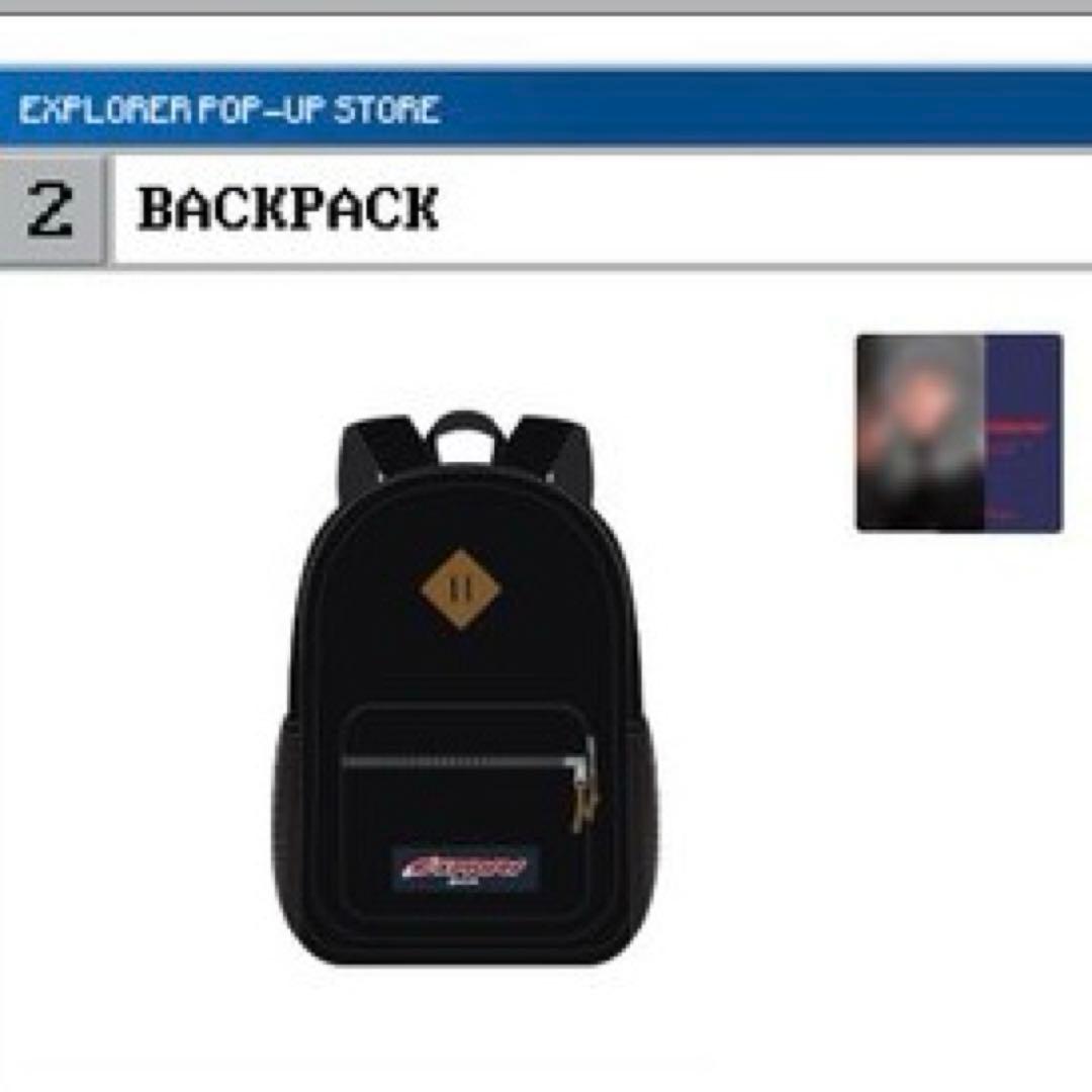 super junior d&e ウニョク ポップアップ リュック トレカ