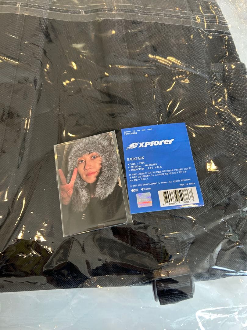 super junior d&e ウニョク ポップアップ リュック トレカ