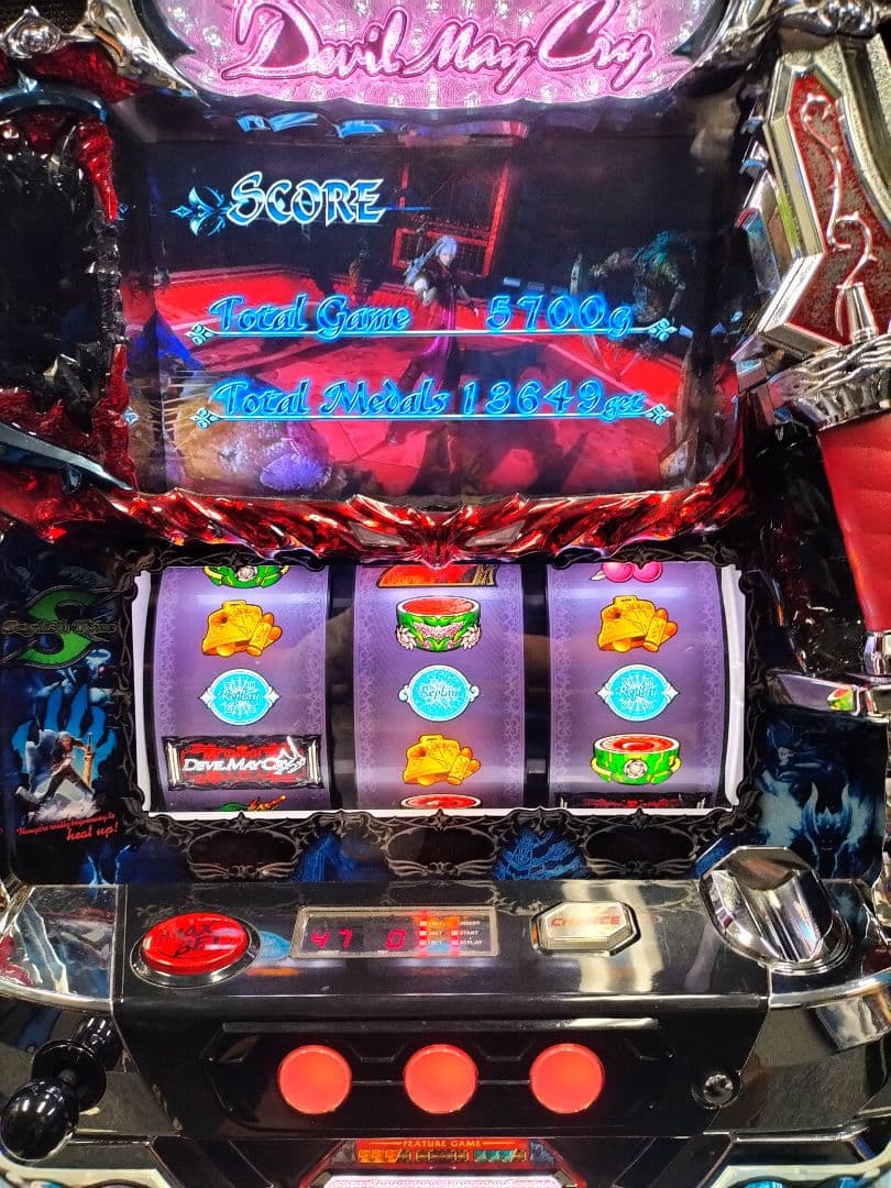 ポンタ　パチスロ実機　デビルメイクライ4