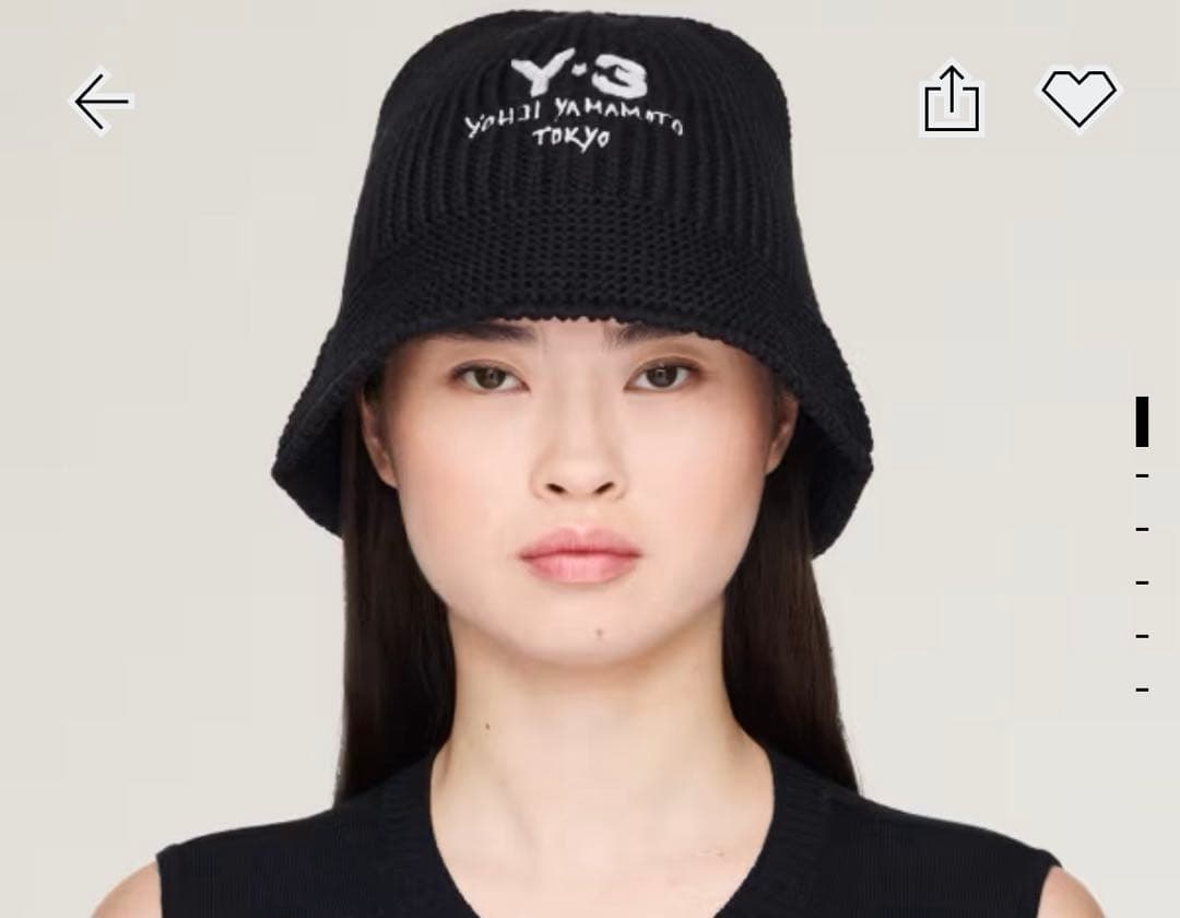 帽子 Y-3 Heritage Knit Bucket Hut