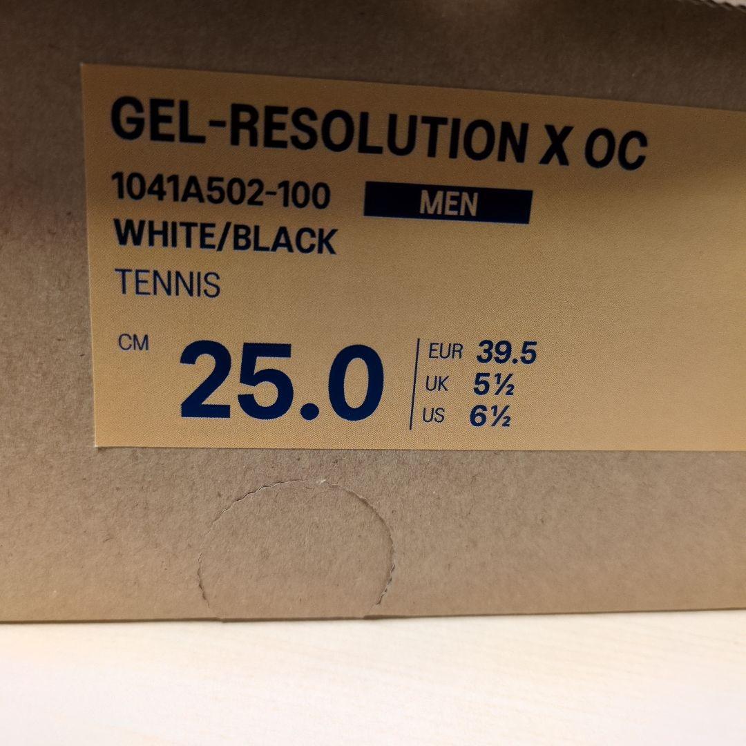 アシックス テニスシューズ　ゲルレゾリューション