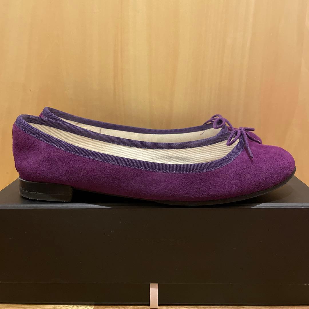 Lepetto レペット スエード バレエシューズ 38