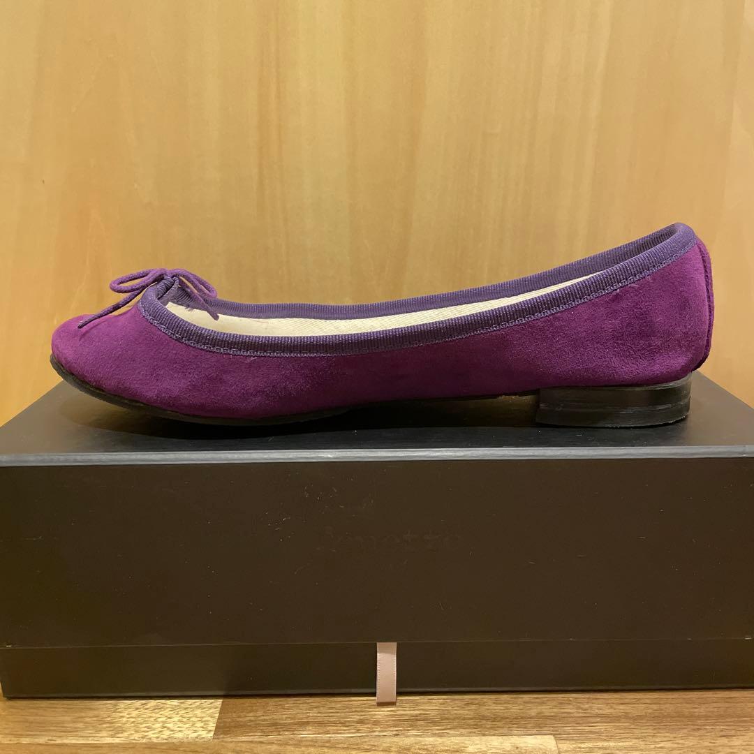 Lepetto レペット スエード バレエシューズ 38