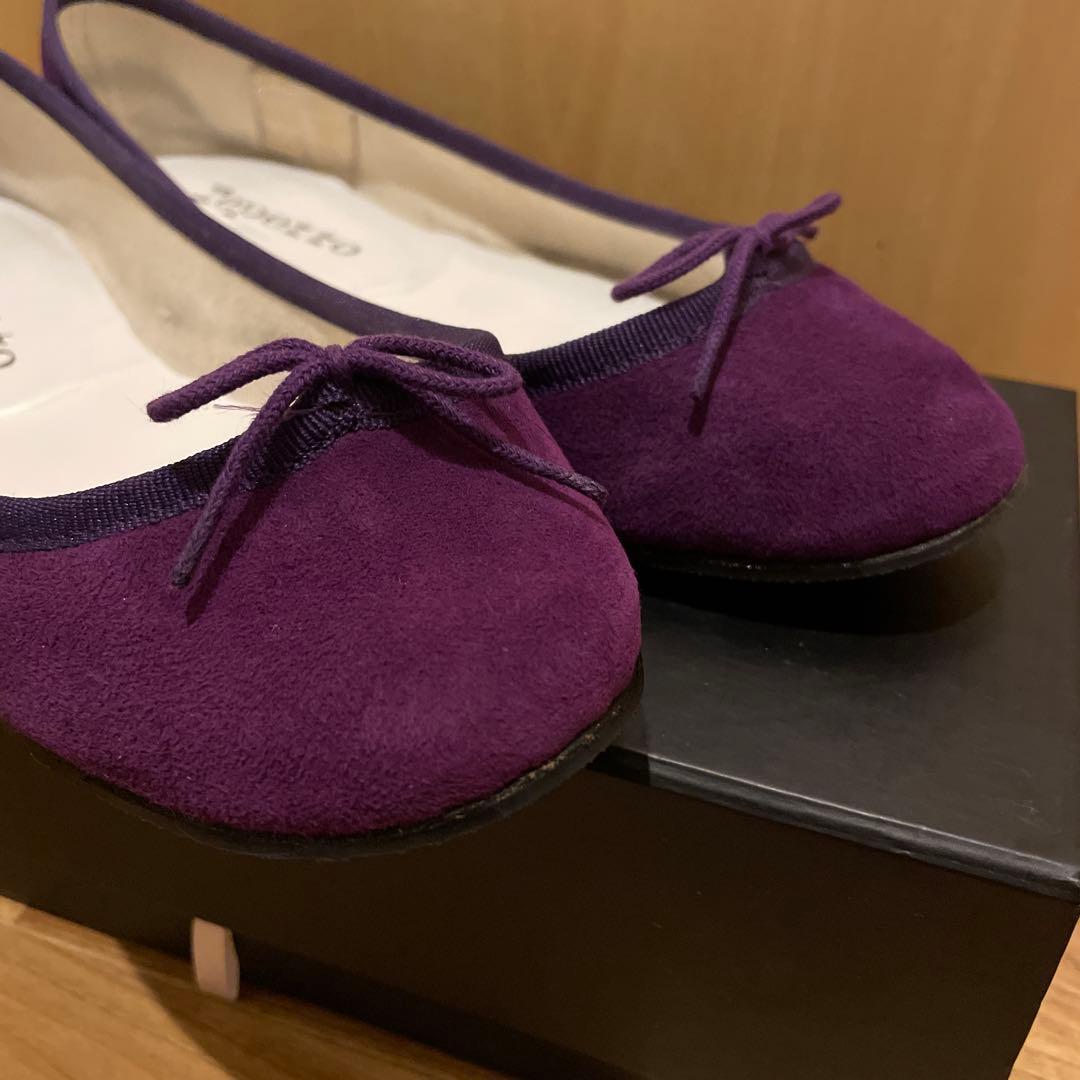 Lepetto レペット スエード バレエシューズ 38