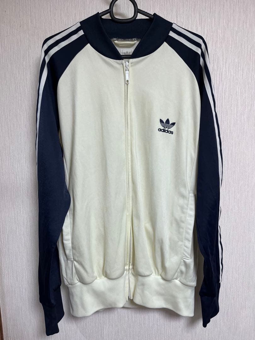 adidas ジャージ atp ホワイト ネイビー XL