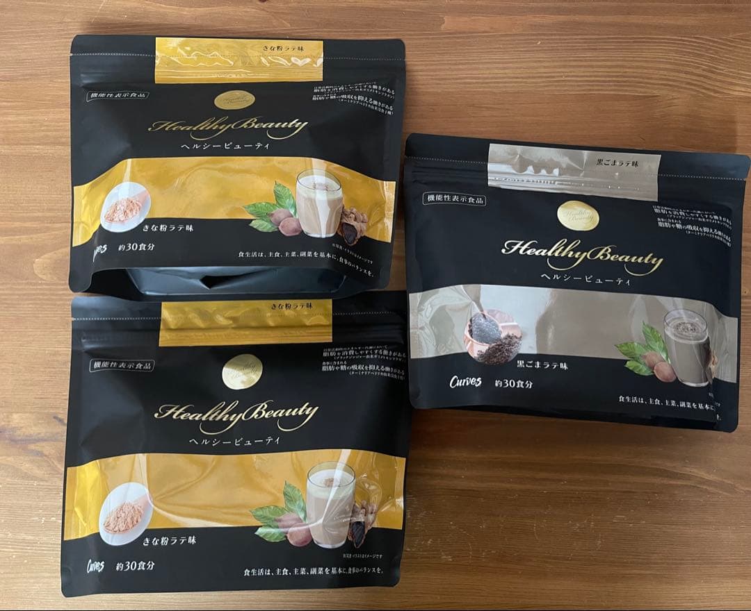 カーブス　Healthy Beauty きな粉ラテ味　２袋